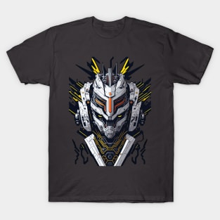 Mecha Skull S02 D32 T-Shirt